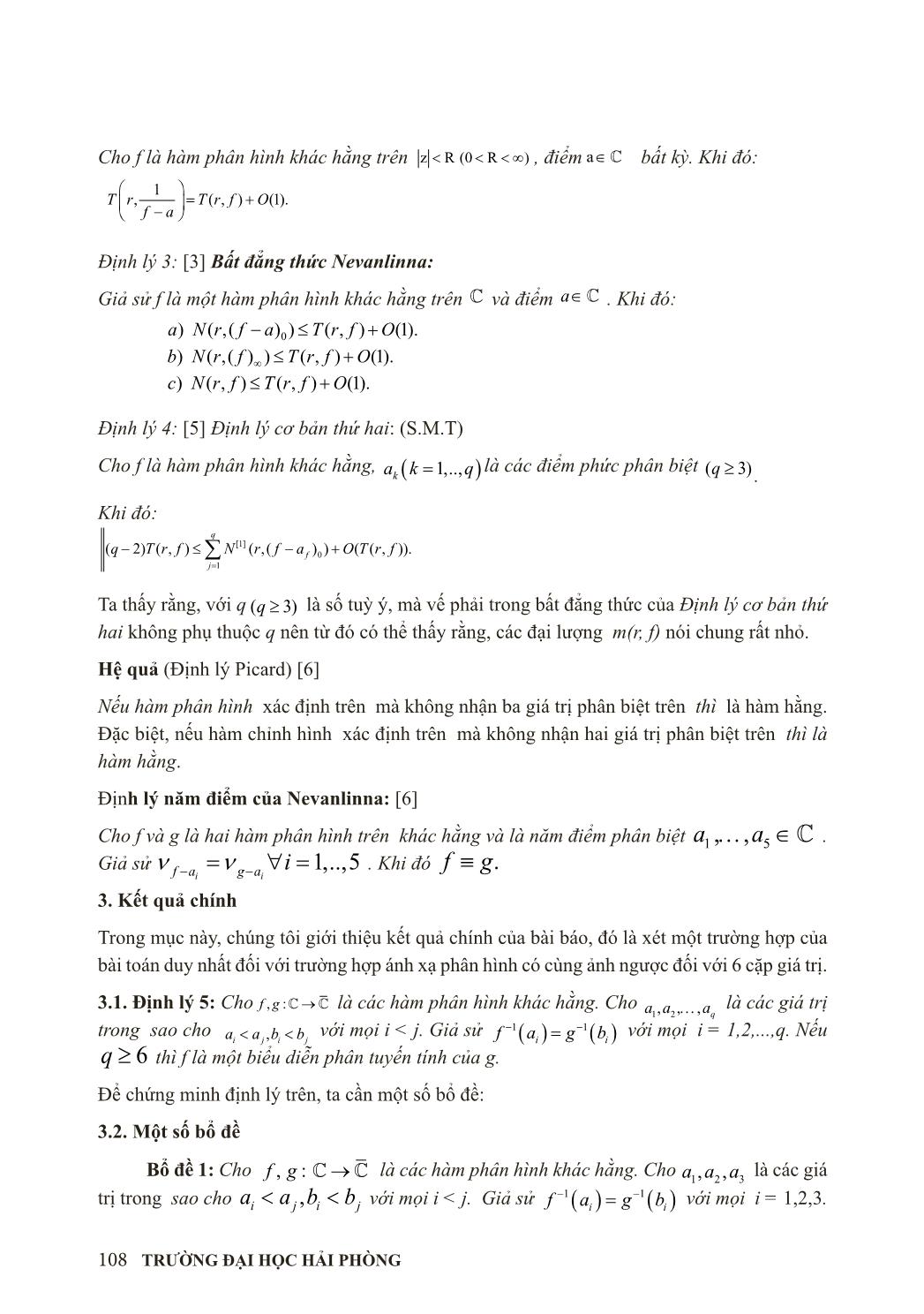 Vấn đề duy nhất của hàm phân hình đối với các cặp điểm trang 4