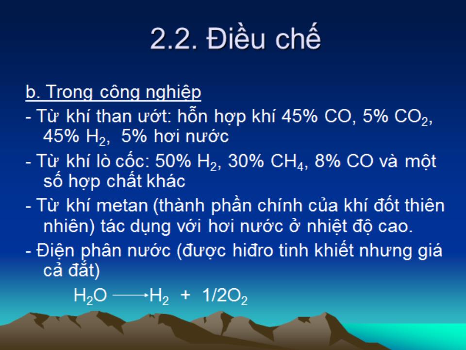 Bài giảng Hóa học vô cơ 1 - Bài 1: Hidro - Nguyễn Văn Quang trang 6