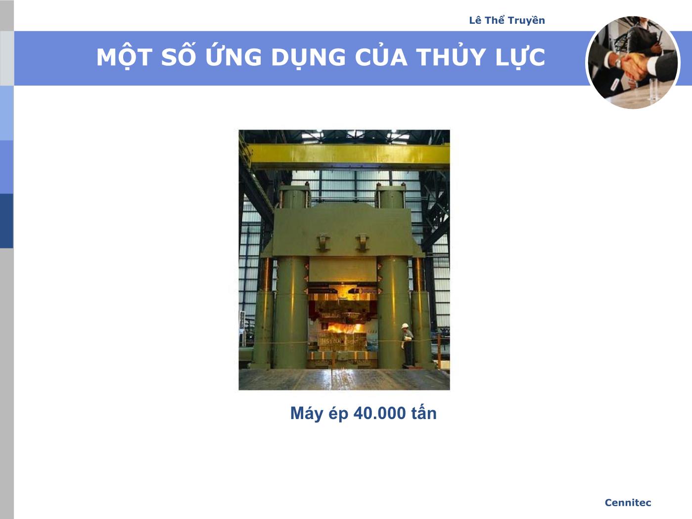 Bài giảng Truyển động thủy lực và khí - Chương 1: Nén - Lê Thế Truyền trang 10