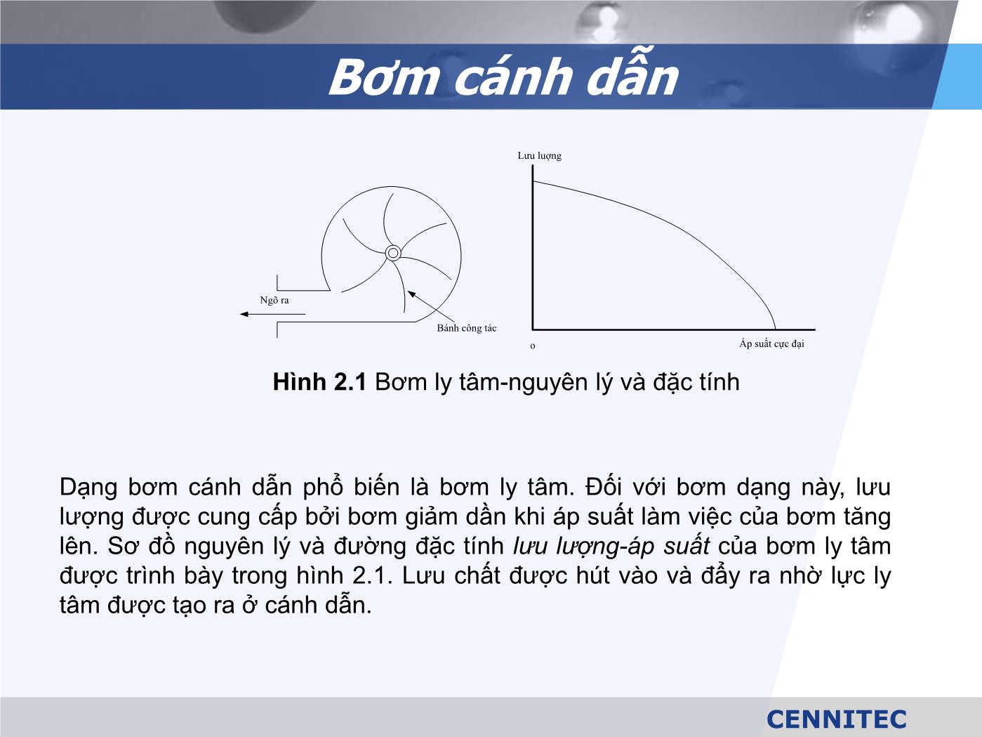 Bài giảng Truyển động thủy lực và khí - Chương 2: Bơm - Lê Thế Truyền trang 3