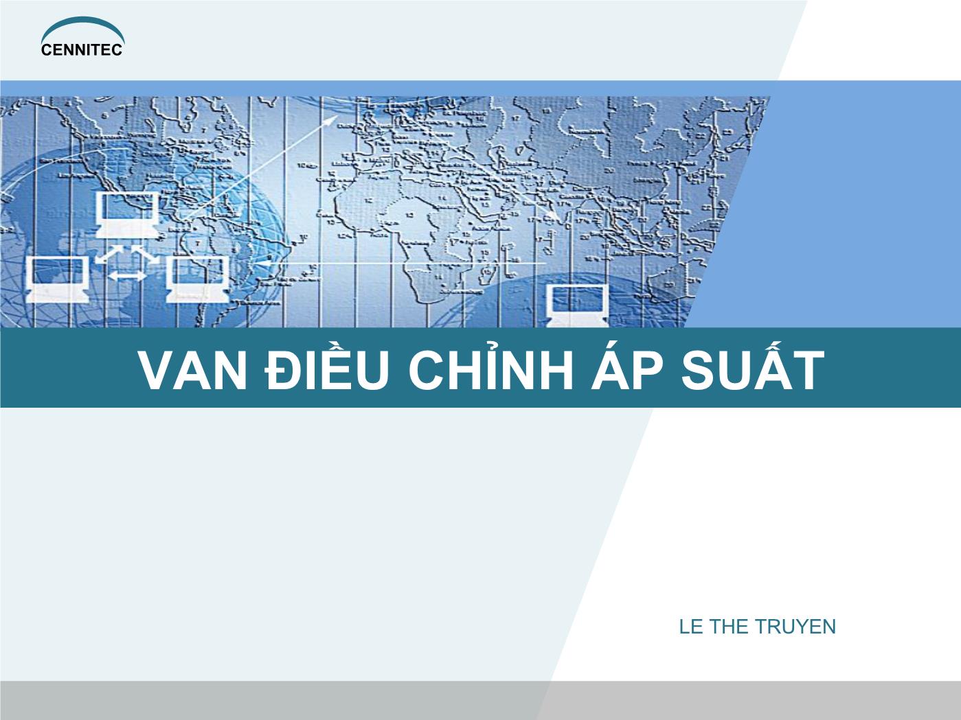 Bài giảng Truyển động thủy lực và khí - Chương 3: Van điều chỉnh áp suất - Lê Thế Truyền trang 1