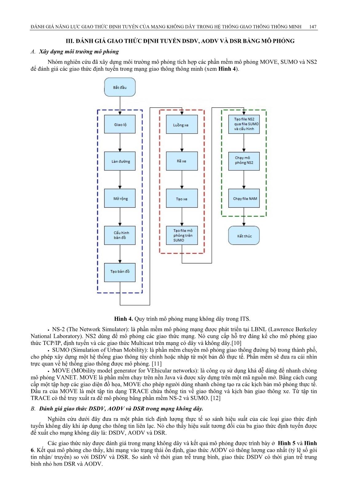 Đánh giá năng lực giao thức định tuyến của mạng không dây trong hệ thống giao thông thông minh trang 4