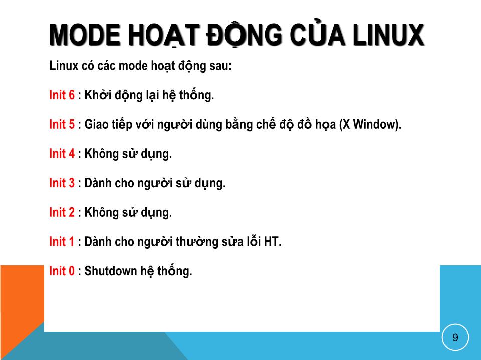 Bài giảng Dịch vụ mạng linux - Chương 1: Cài đặt centos - Phạm Mạnh Cương trang 9