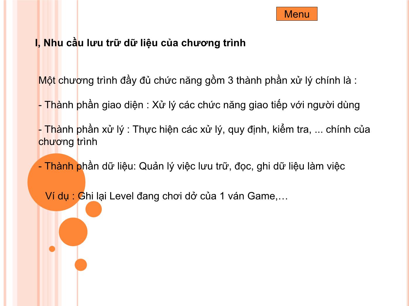 Bài giảng Microsoft Visual Basic - Bài 1: Tổng Quan Lập Trình CSDL trang 2