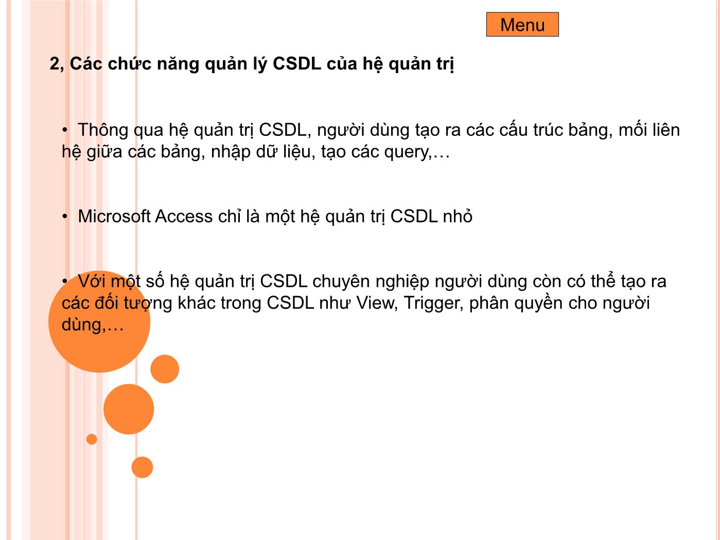 Bài giảng Microsoft Visual Basic - Bài 1: Tổng Quan Lập Trình CSDL trang 4