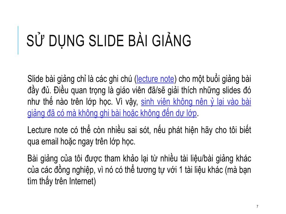 Bài giảng Mạng máy tính - Bài mở đầu - Trần Quang Diệu trang 7