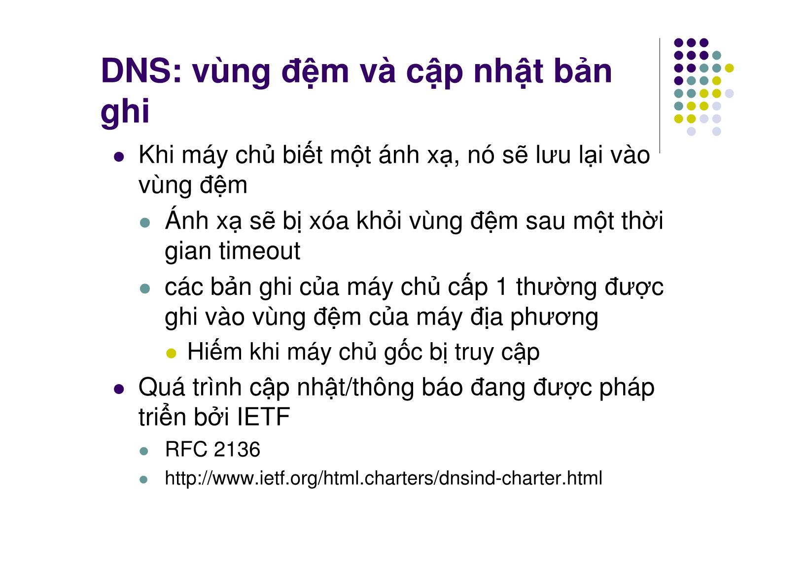 Bài giảng Mạng máy tính - Chương 7: Tầng ứng dụng (Phần 3) - Ngô Hồng Sơn trang 9