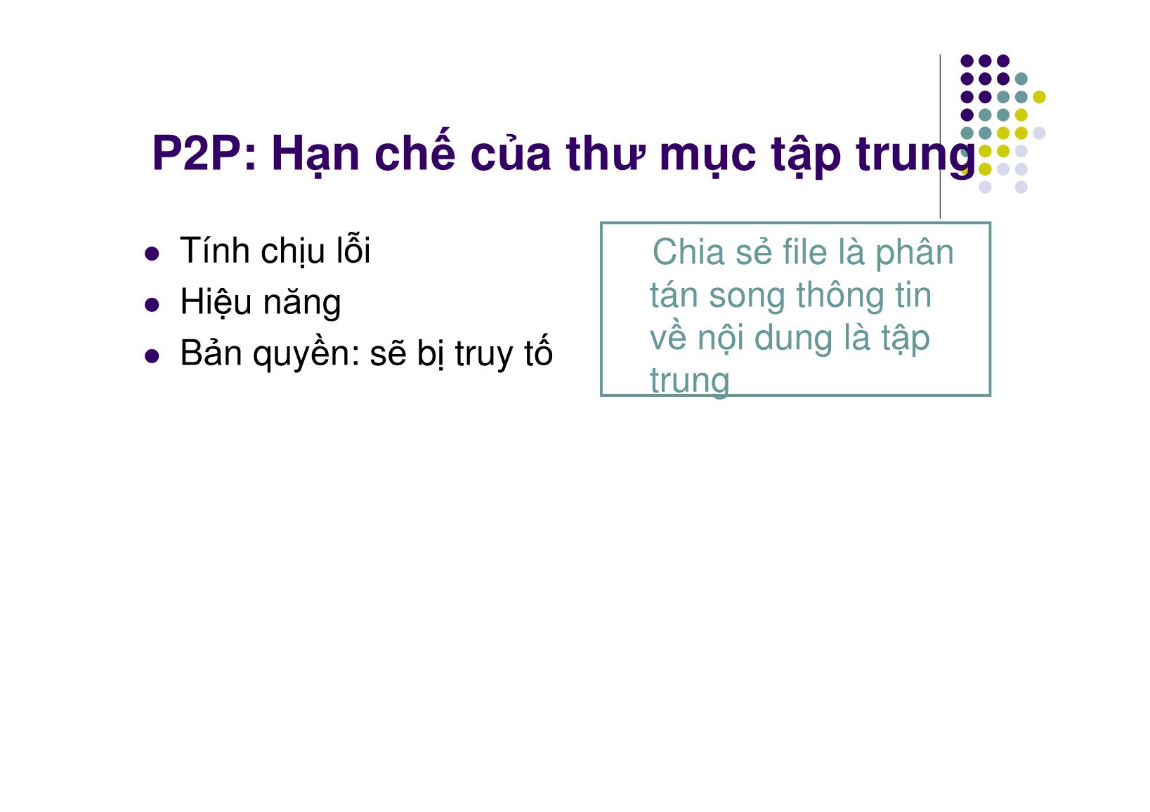 Bài giảng Mạng máy tính - Chương 7: Tầng ứng dụng (Phần 4) - Ngô Hồng Sơn trang 4