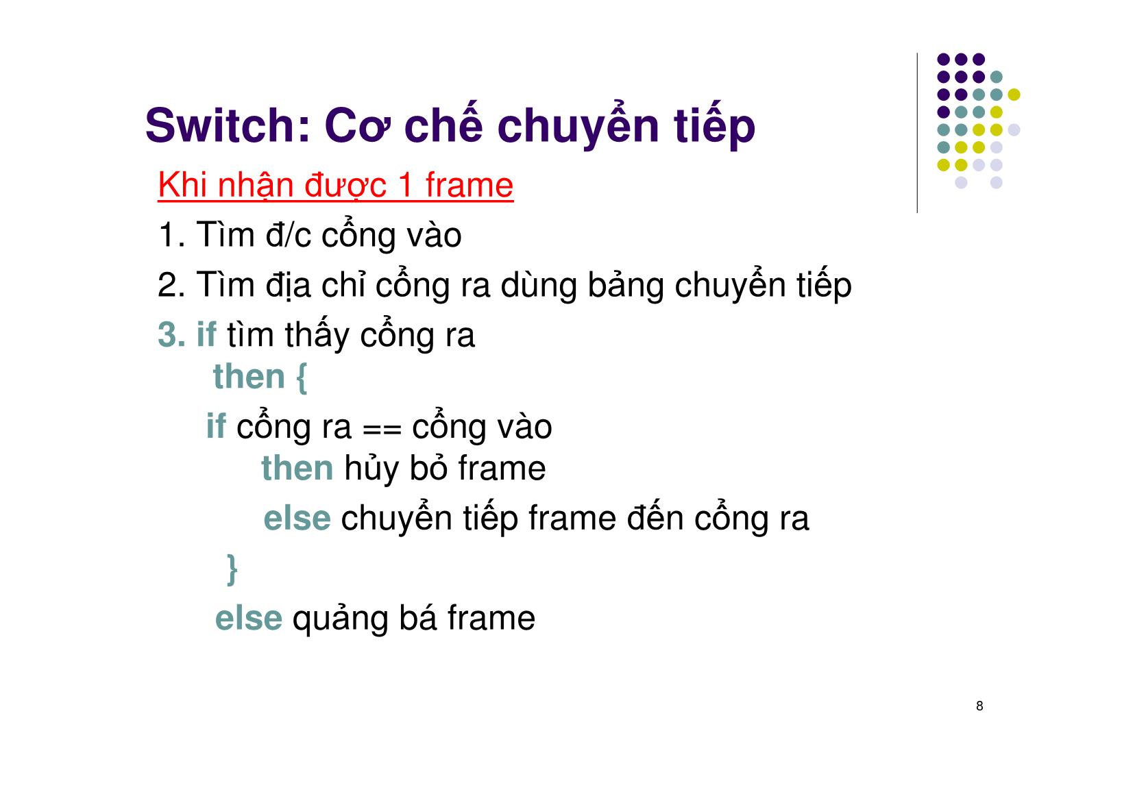 Bài giảng Mạng máy tính - Chương 8: LAN & WAN - Ngô Hồng Sơn trang 8