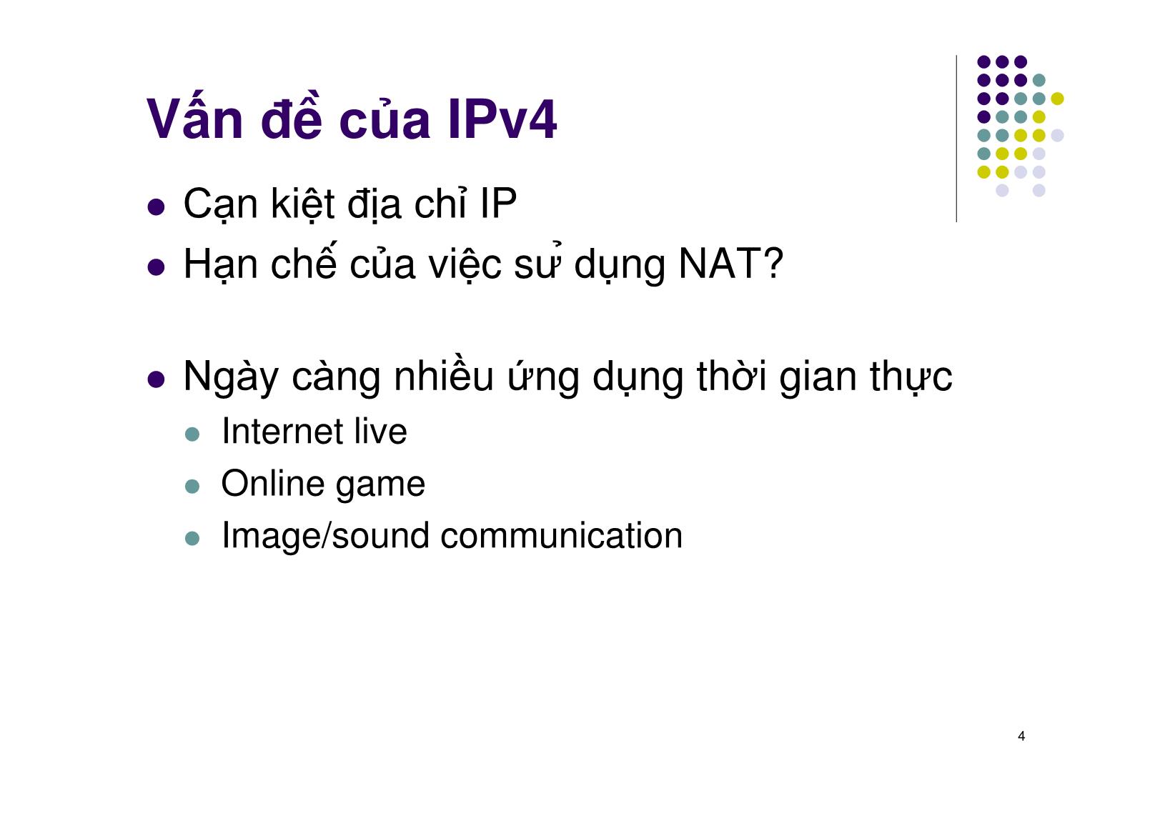 Bài giảng Mạng máy tính - Chương 11: Internet thê hê mới - Ngô Hồng Sơn trang 4