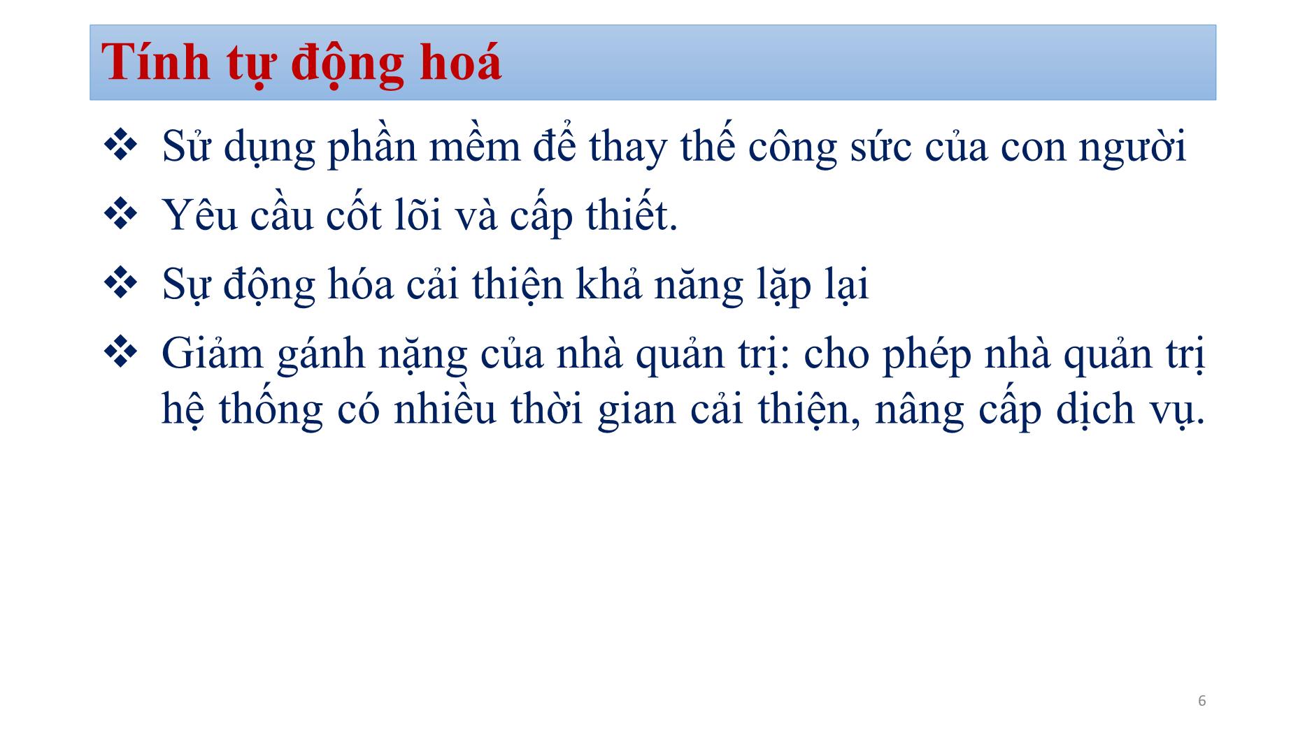 Bài giảng Quản trị mạng - Chương 2: Quản trị vận hành hạ tầng mạng (Phần 3) - Bùi Minh Quân trang 6