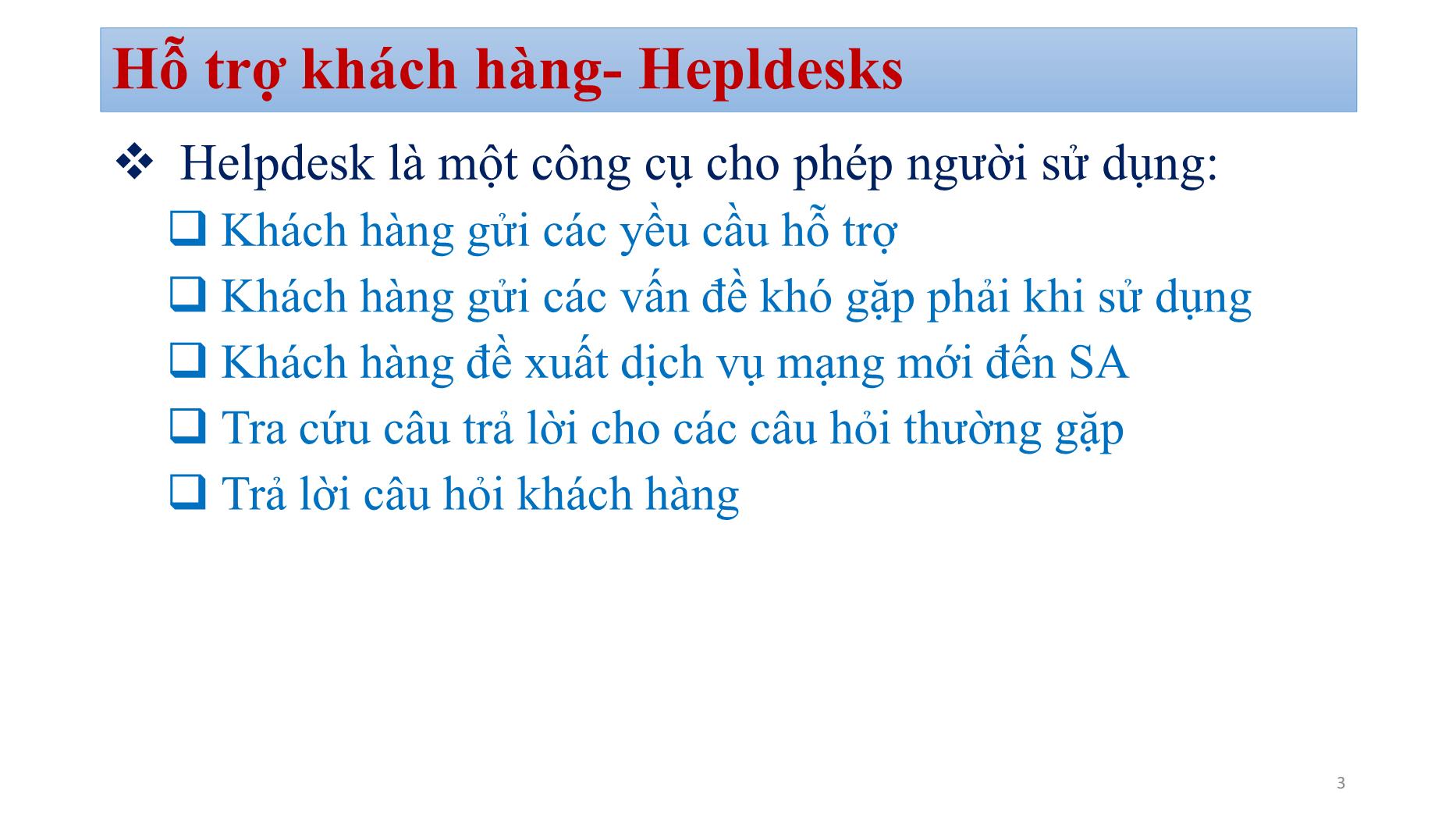 Bài giảng Quản trị mạng - Chương 3: Chiến lược quản trị mạng (Phần 2) - Bùi Minh Quân trang 3