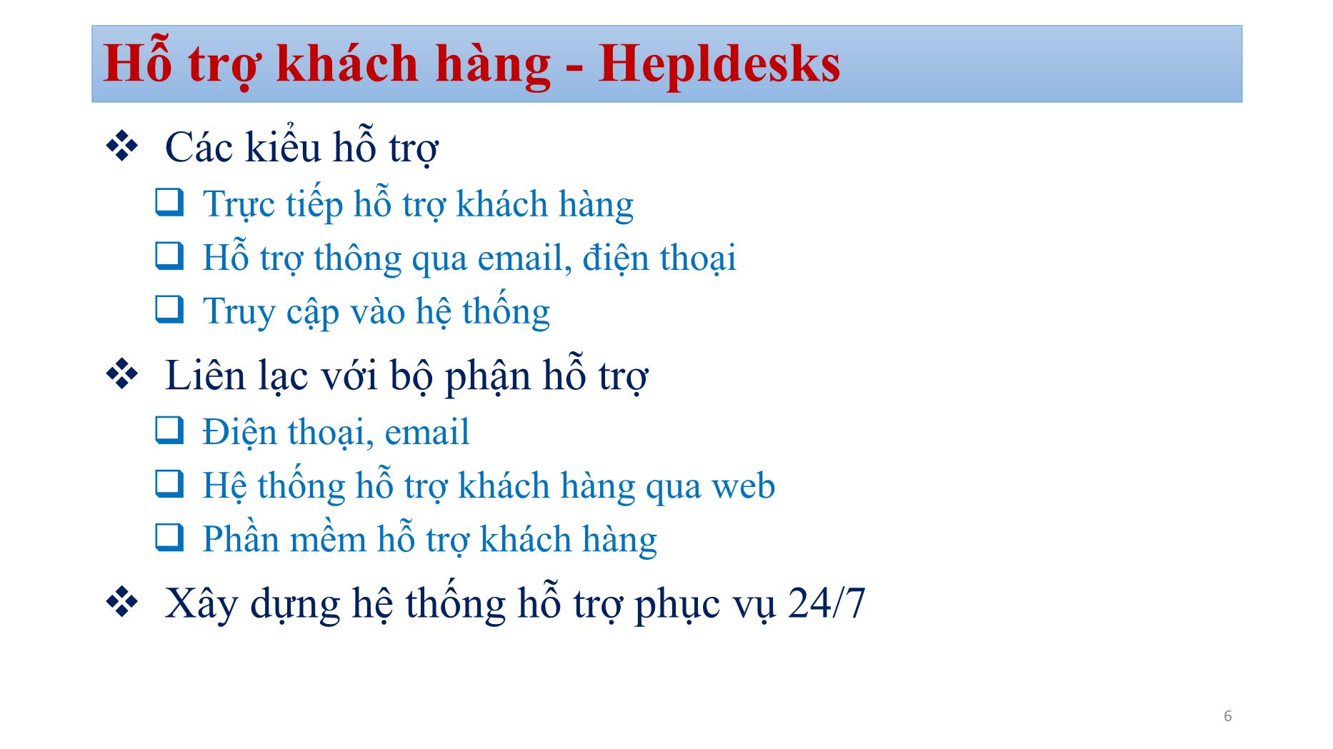 Bài giảng Quản trị mạng - Chương 3: Chiến lược quản trị mạng (Phần 2) - Bùi Minh Quân trang 6