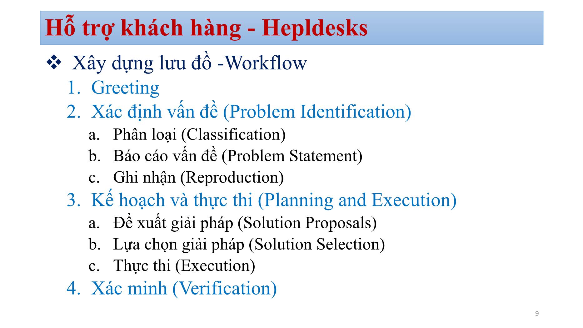 Bài giảng Quản trị mạng - Chương 3: Chiến lược quản trị mạng (Phần 2) - Bùi Minh Quân trang 9