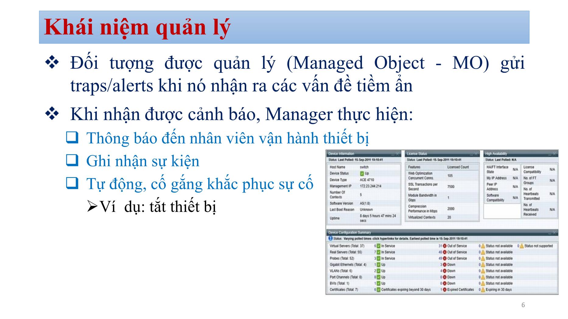 Bài giảng Quản trị mạng - Chương 4: Network managerment - Bùi Minh Quân trang 6