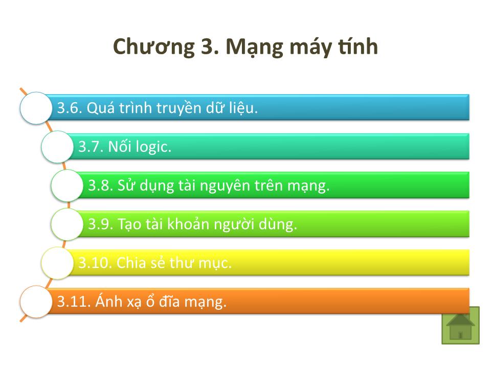 Bài giảng Tin 1 - Chương 3: Mạng máy tính - Trưởng Đại học Kinh doanh và Công nghệ Hà Nội trang 3