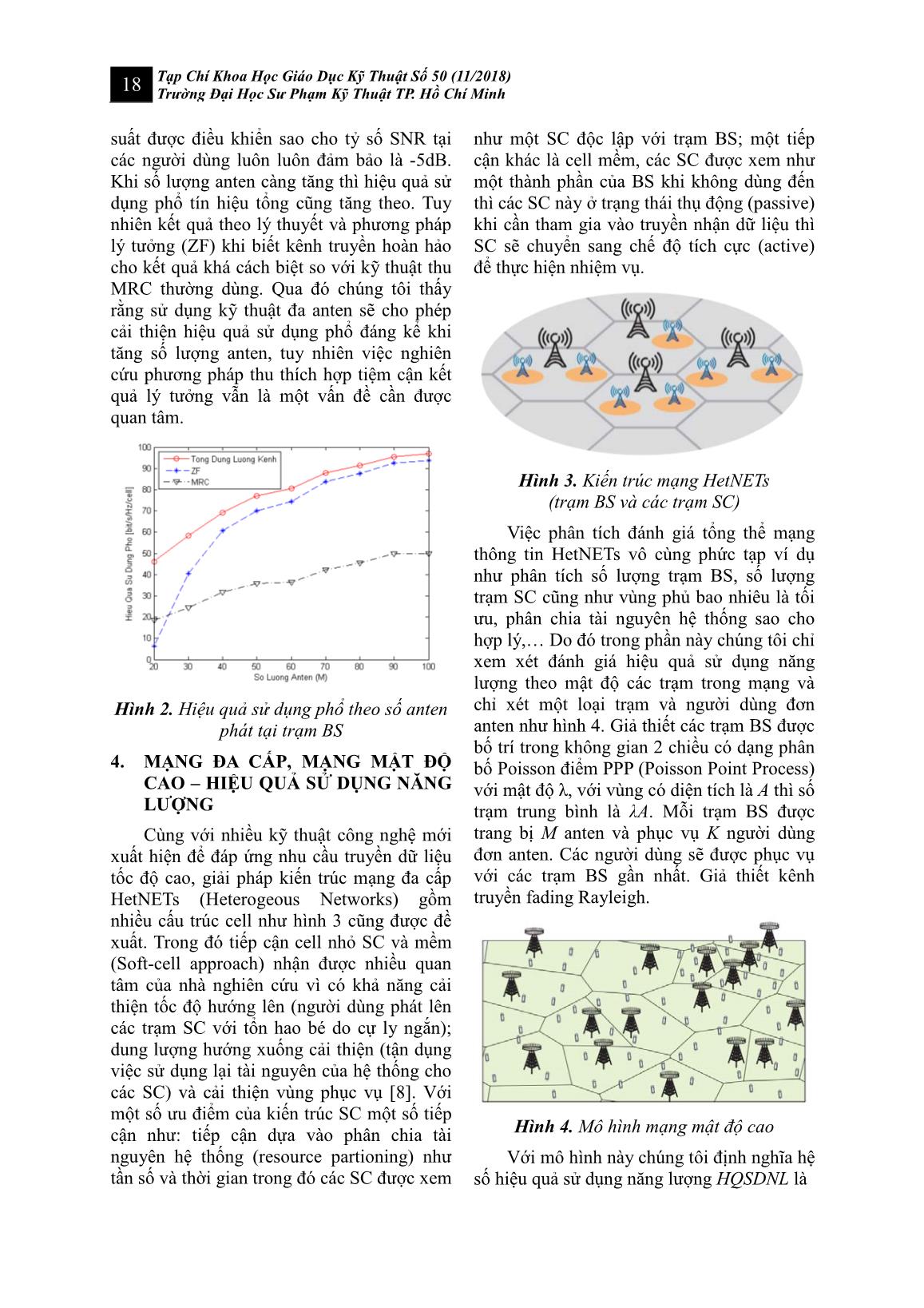 Kỹ thuật đa Anten và mạng đa cấp: Đề xuất cho mạng thông tin vô tuyến tốc độ cao trang 4