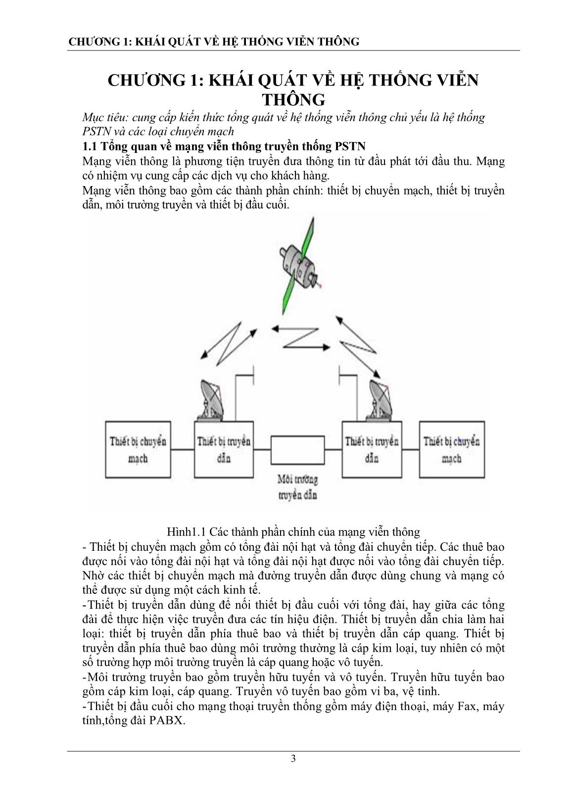 Giáo trình Hệ thống viễn thông - Nguyễn Tâm Hiền trang 4