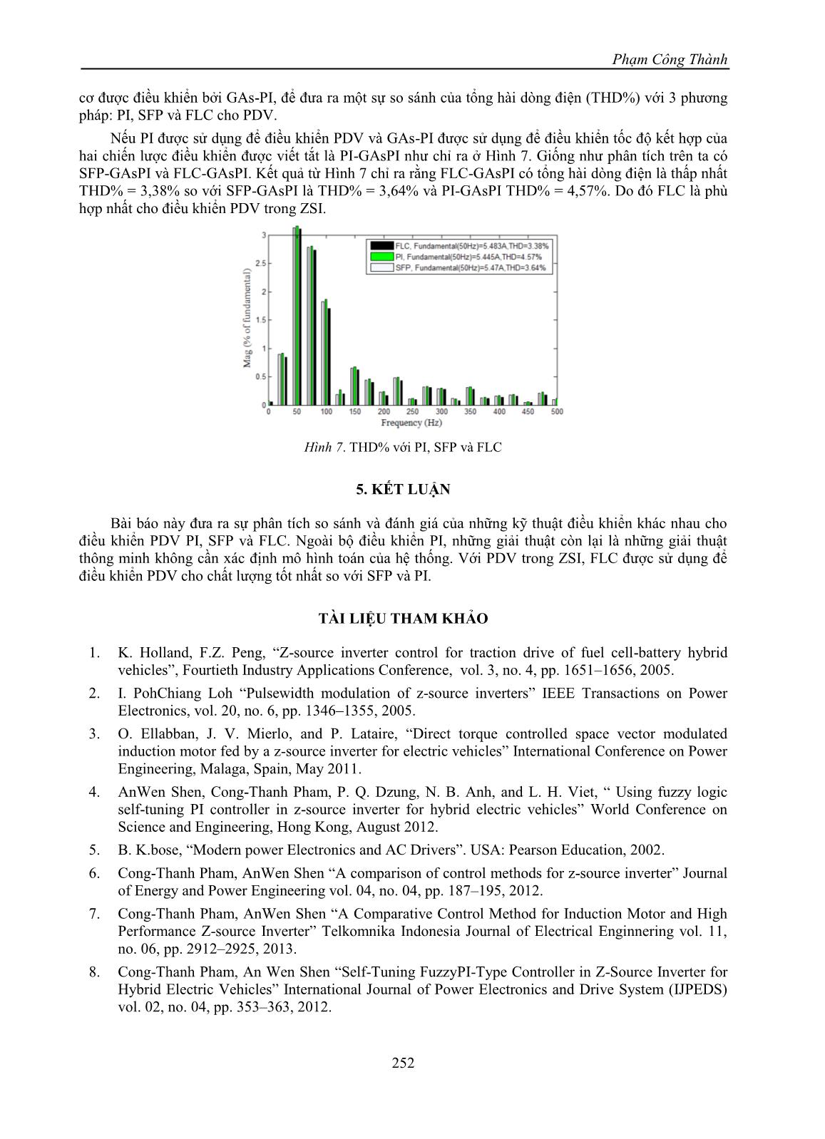 Điều khiển điện áp một chiều của bộ nghịch lưu nguồn Z trang 7