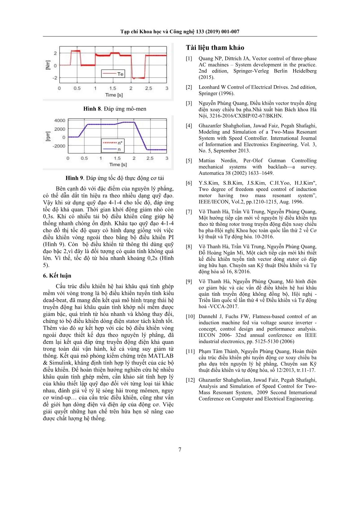 Thiết kế điều khiển phẳng truyền động điện không đồng bộ hệ hai khâu quán tính ghép mềm nuôi bởi nghịch lưu nguồn áp có vòng điều khiển dòng stator lý tưởng trang 7