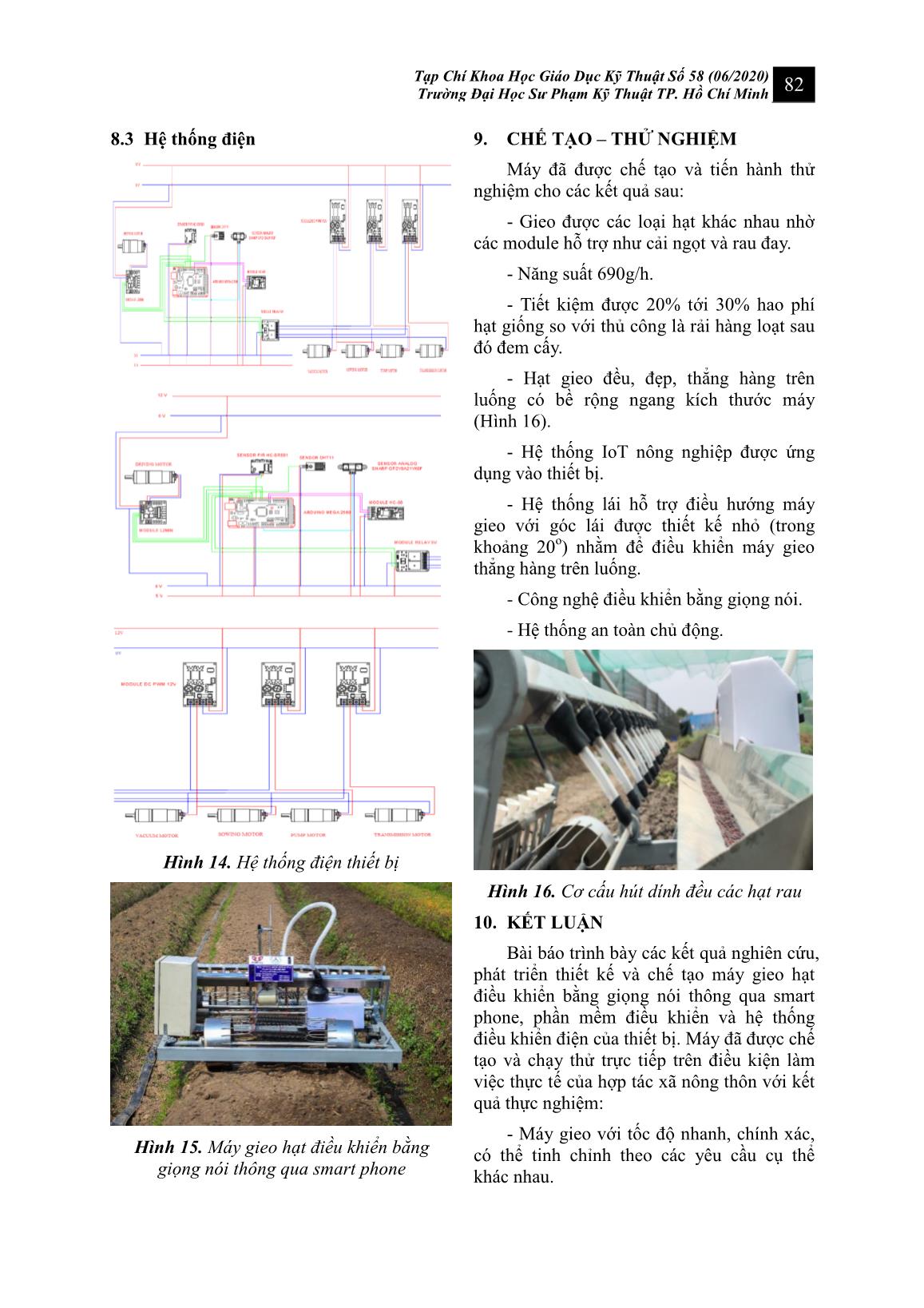 Thiết kế và chế tạo máy gieo hạt điều khiển bằng giọng nói thông qua smart phone trang 7