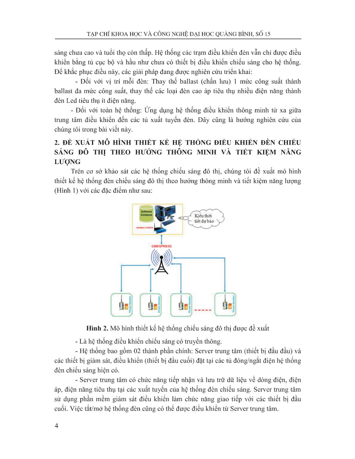 Nghiên cúu, thiết kế hệ thống đèn chiêu sáng đô thị theo hướng thông minh và tiêt kiệm điện năng trang 2