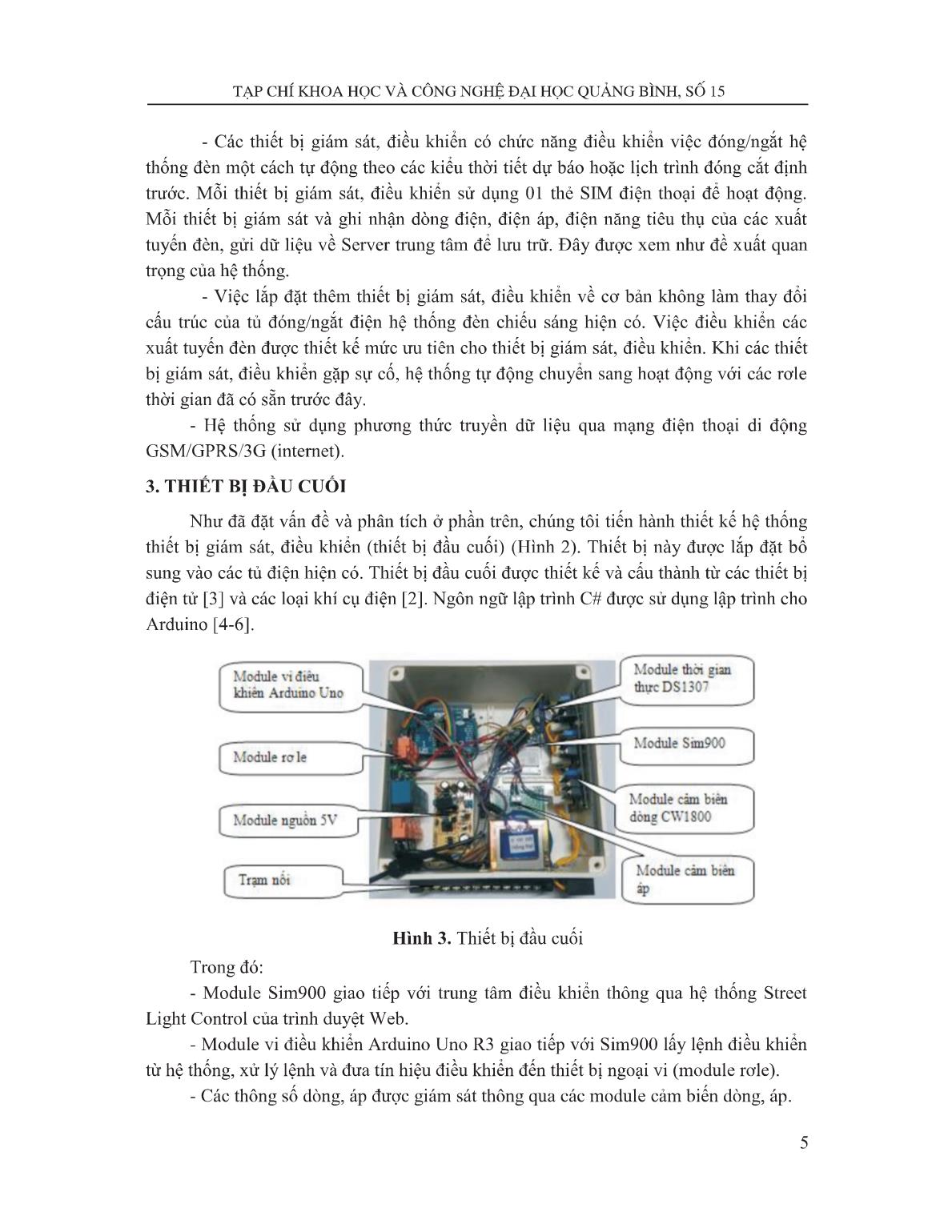 Nghiên cúu, thiết kế hệ thống đèn chiêu sáng đô thị theo hướng thông minh và tiêt kiệm điện năng trang 3