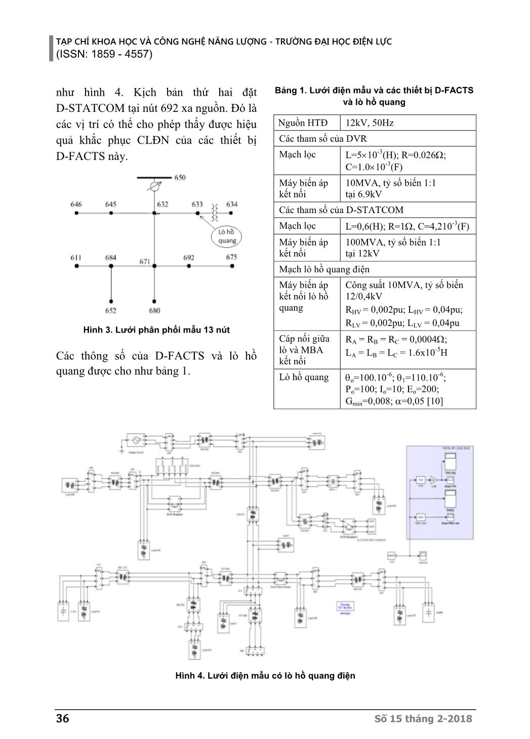 Đánh giá hiệu quả nâng cao chất lượng điện năng của các thiết bị D-Facts trong lưới công nghiệp có lò Hồ Quang trang 5