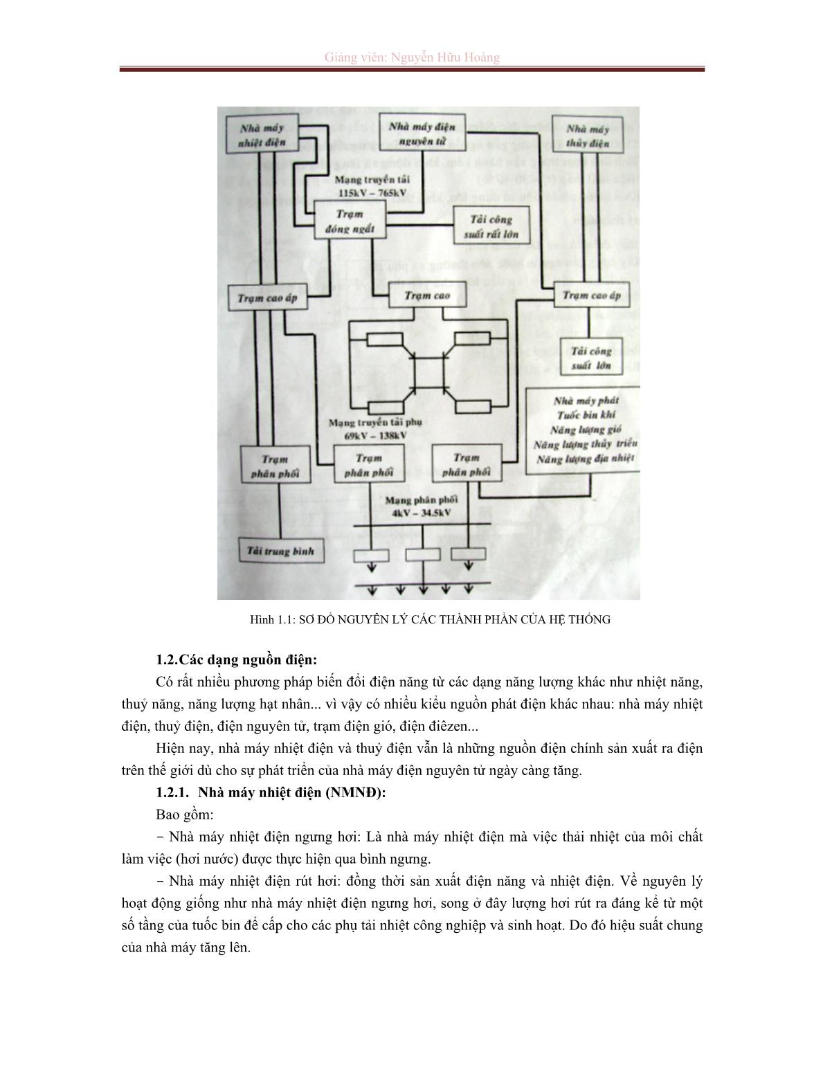Giáo trình Cung cấp điện - Nguyễn Hữu Hoàng trang 8
