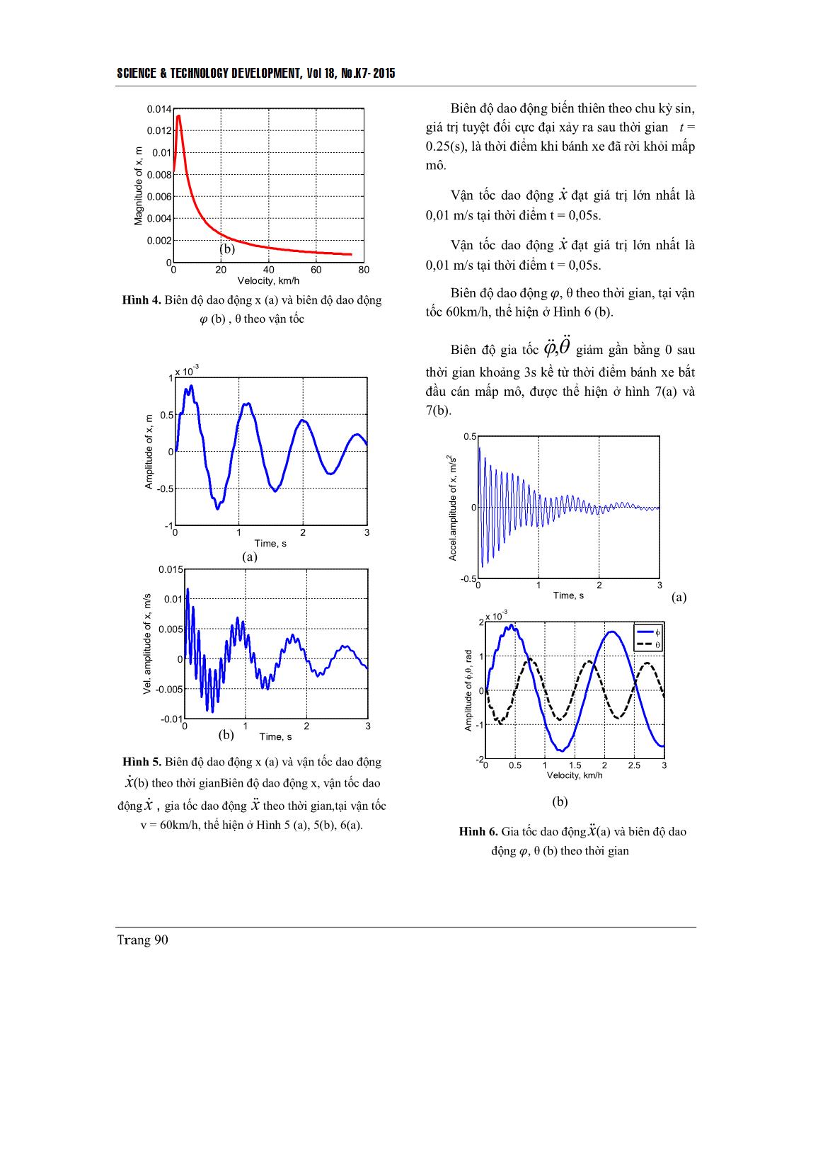 Phân tích dao động của thân xe tải nhẹ bằng mô hình động lực học dao động 3D trang 6