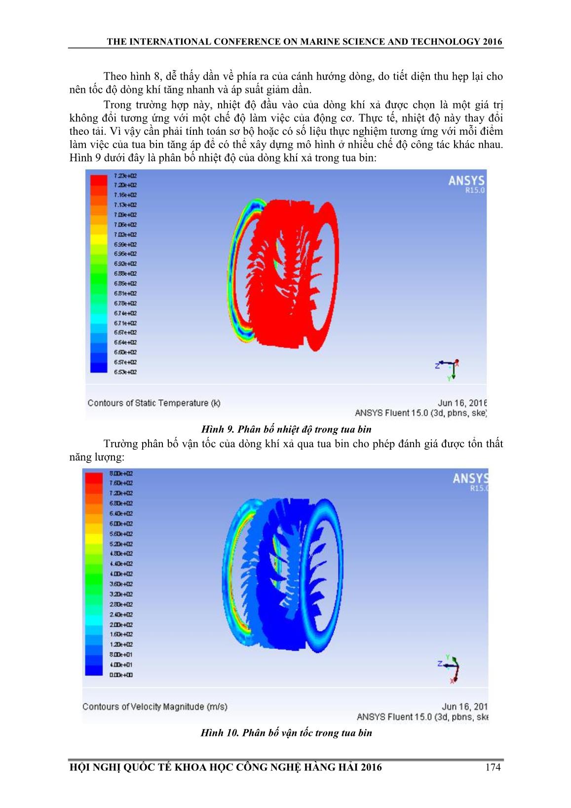Tính toán mô phỏng động lực học dòng khí xả qua tua bin tăng áp trang 6