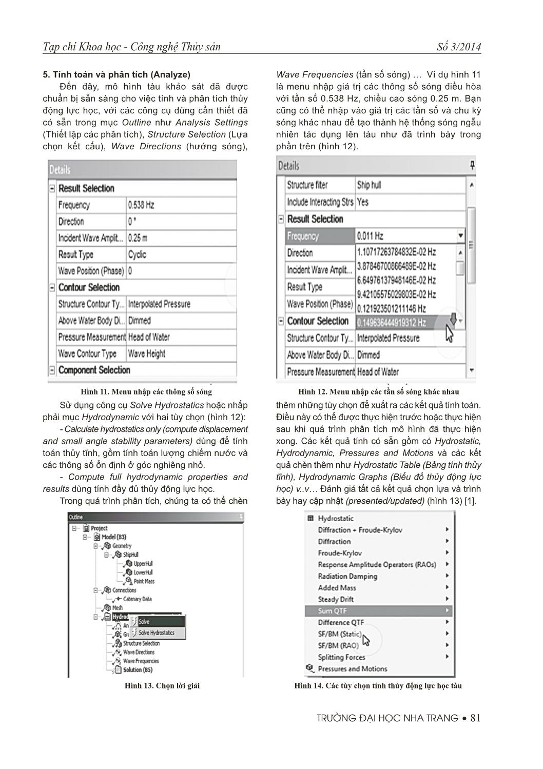 Nghiên cứu mô phỏng thủy động lực học chuyển động của tàu thủy trên sóng điều hòa trang 5