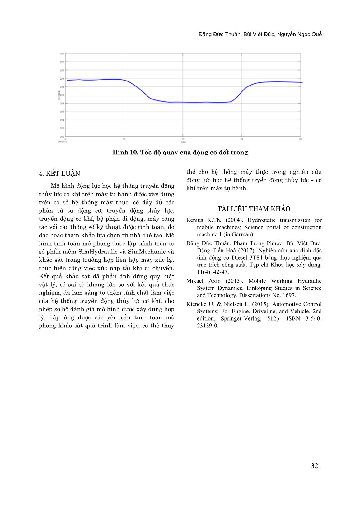 Mô hình khảo sát động lực học hệ thống truyền động thủy cơ trên máy tự hành trang 7