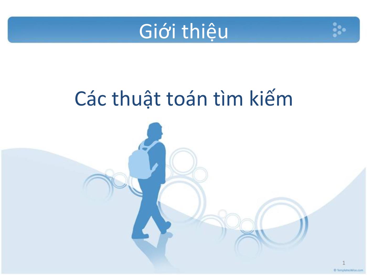 Giới thiệu Các thuật toán tìm kiếm trang 1