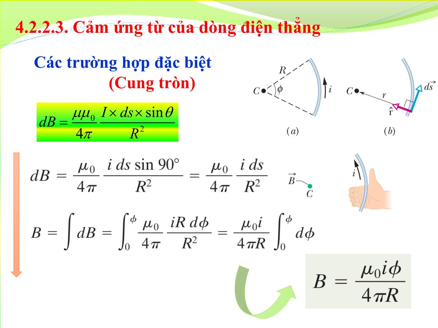 Bài giảng Vật lý đại cương 2 - Bài: Từ trường trong chân không - Lê Công Hảo trang 9