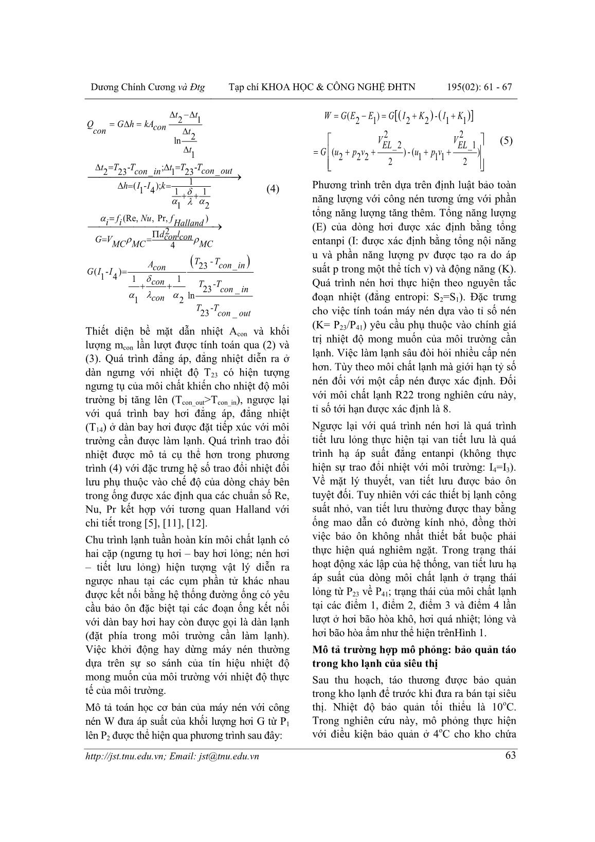 Mô phỏng hệ thống lạnh bảo quản thực phẩm trên Simscape của Matlab & Simulink trang 3