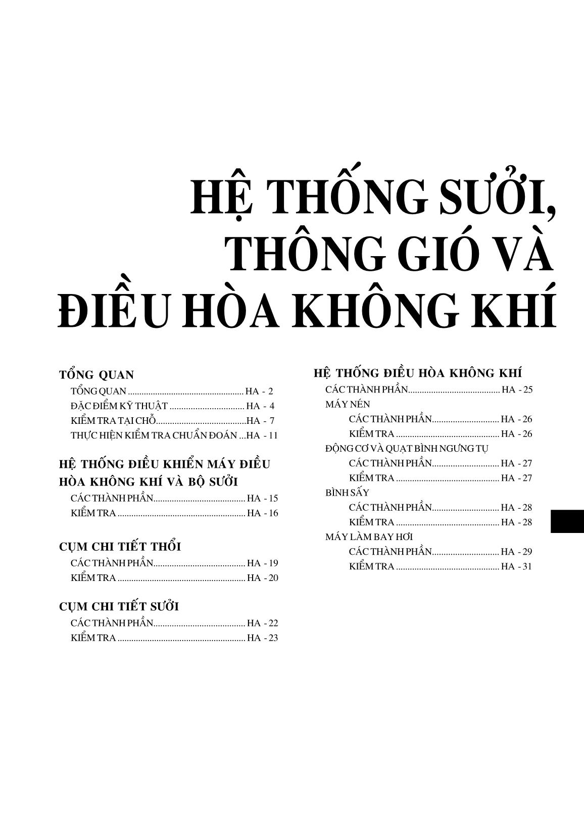 Hệ thống sưởi, thông gió và điều hòa không khí trang 1