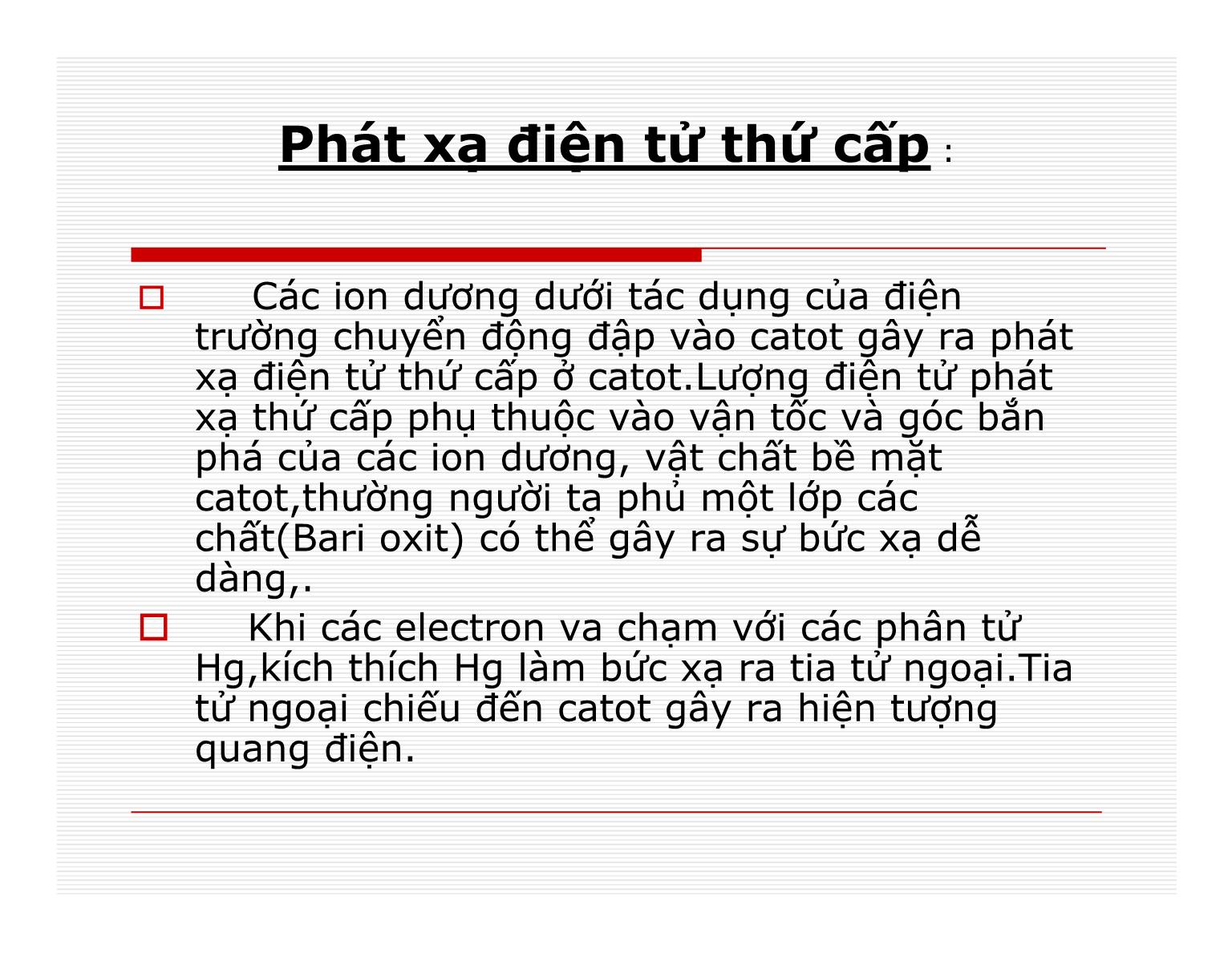 Đề tài Sự phóng điện lạnh trang 5