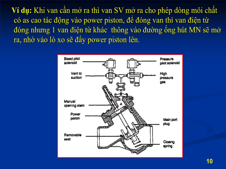 Bài giảng Tự động hóa hệ thống lạnh - Nguyễn Duy Tuệ trang 10