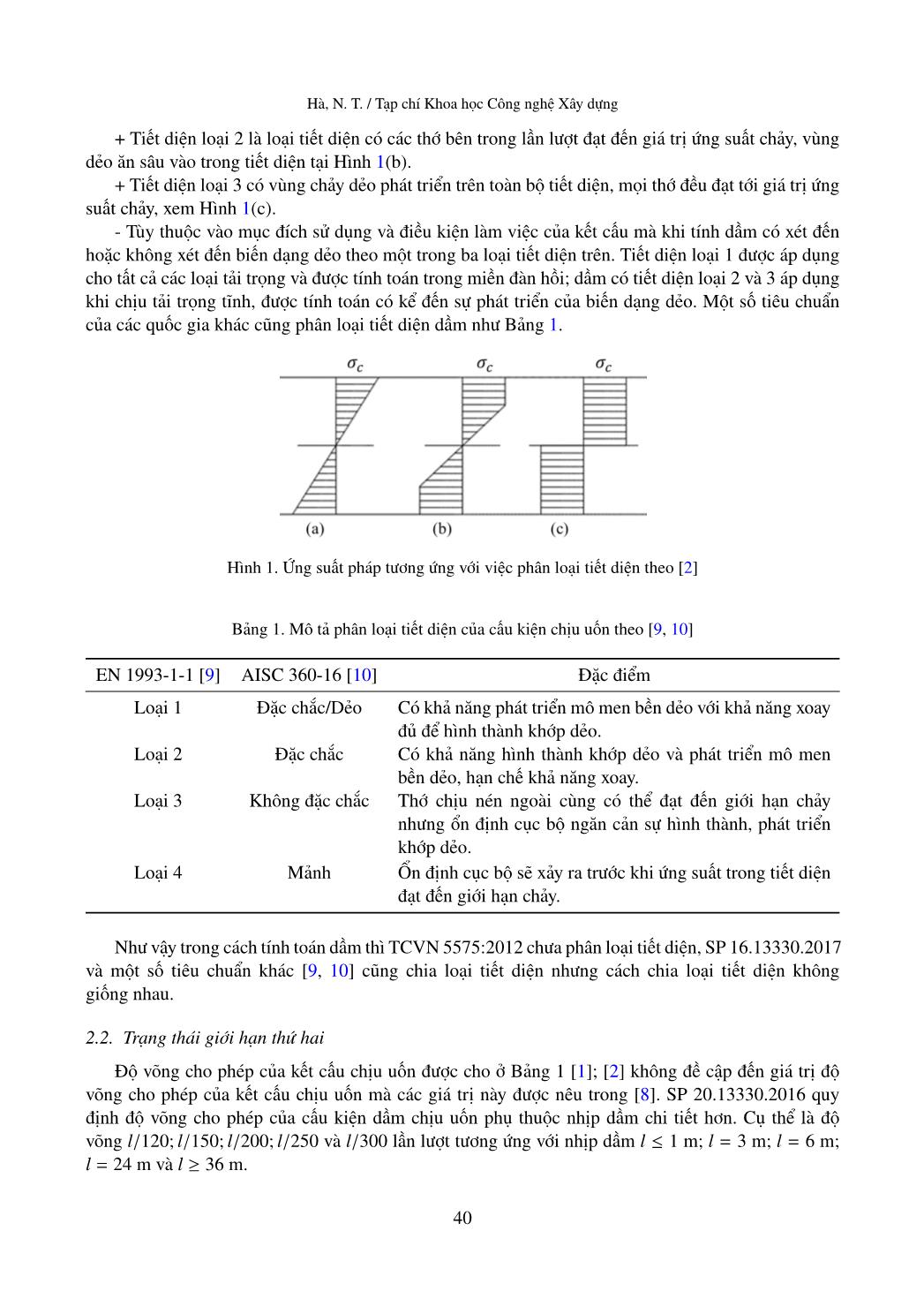 Thiết kế dầm thép tiết diện chữ I tổ hợp hàn theo TCVN 5575:2012 VÀ SP 16.13330.2017 trang 3