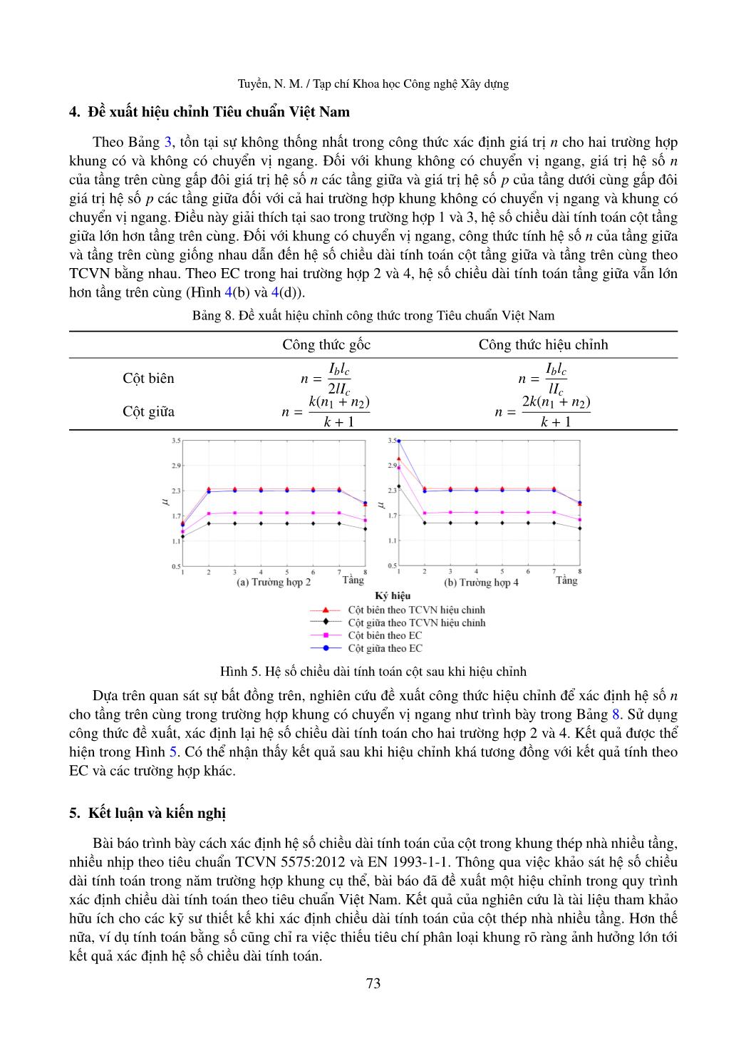 Xác định chiều dài tính toán của cột trong khung thép nhiều tầng theo TCVN 5575:2012 VÀ EN 1993-1-1 trang 9