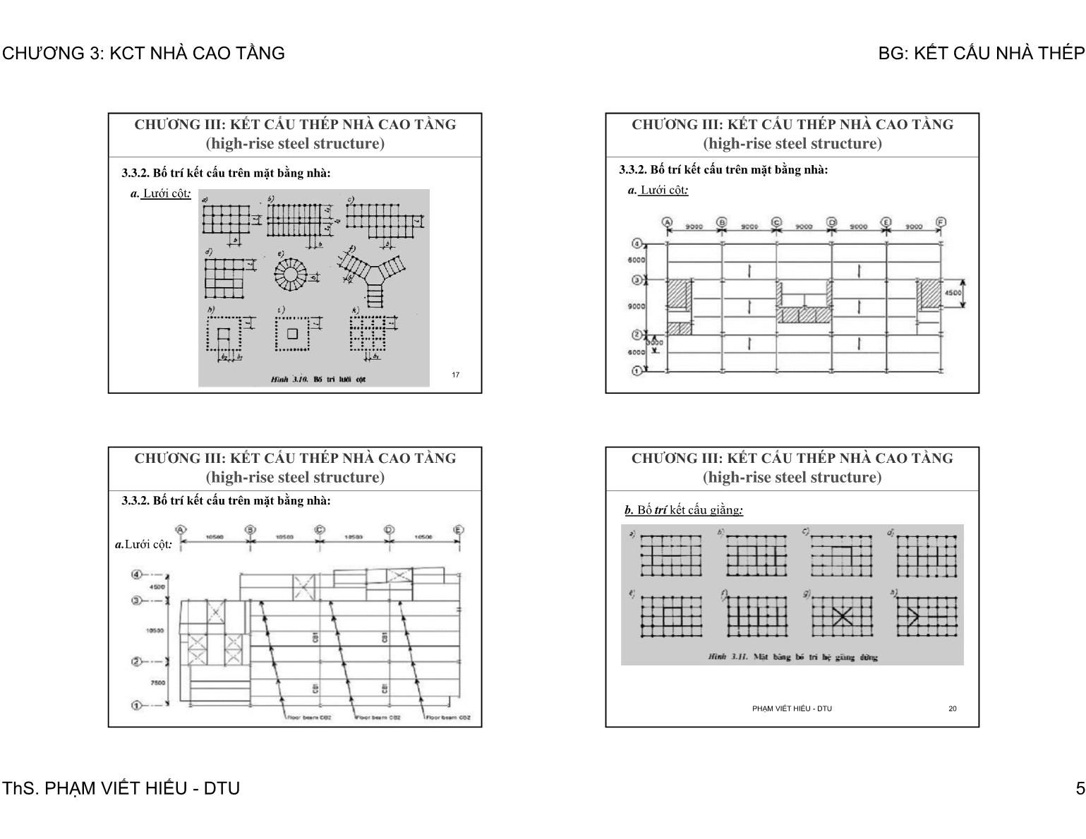 Bài giảng Kết cấu nhà thép - Chương 3: Kết cấu thép nhà cao tầng trang 5