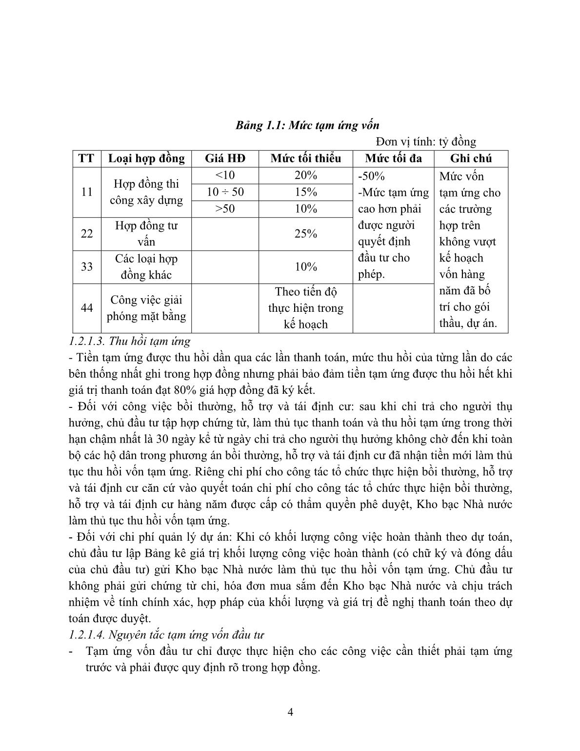 Giáo trình Thanh quyết toán xây dựng trang 4