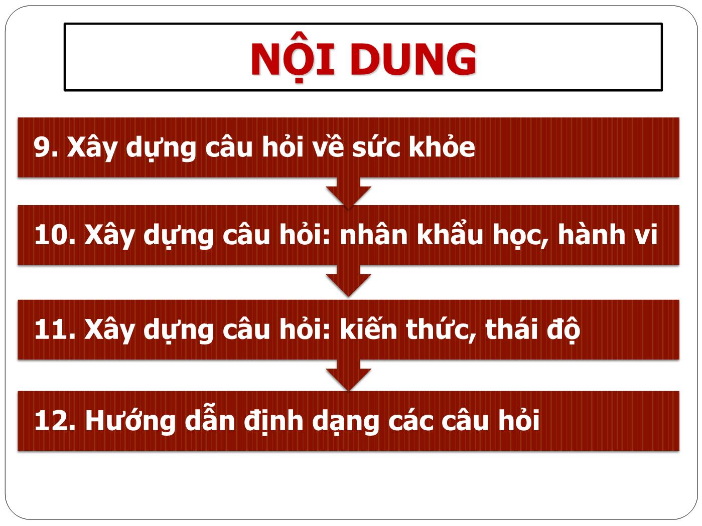 Bài giảng Điều tra sức khỏe cộng đồng - Lê Hoàng Ninh trang 5