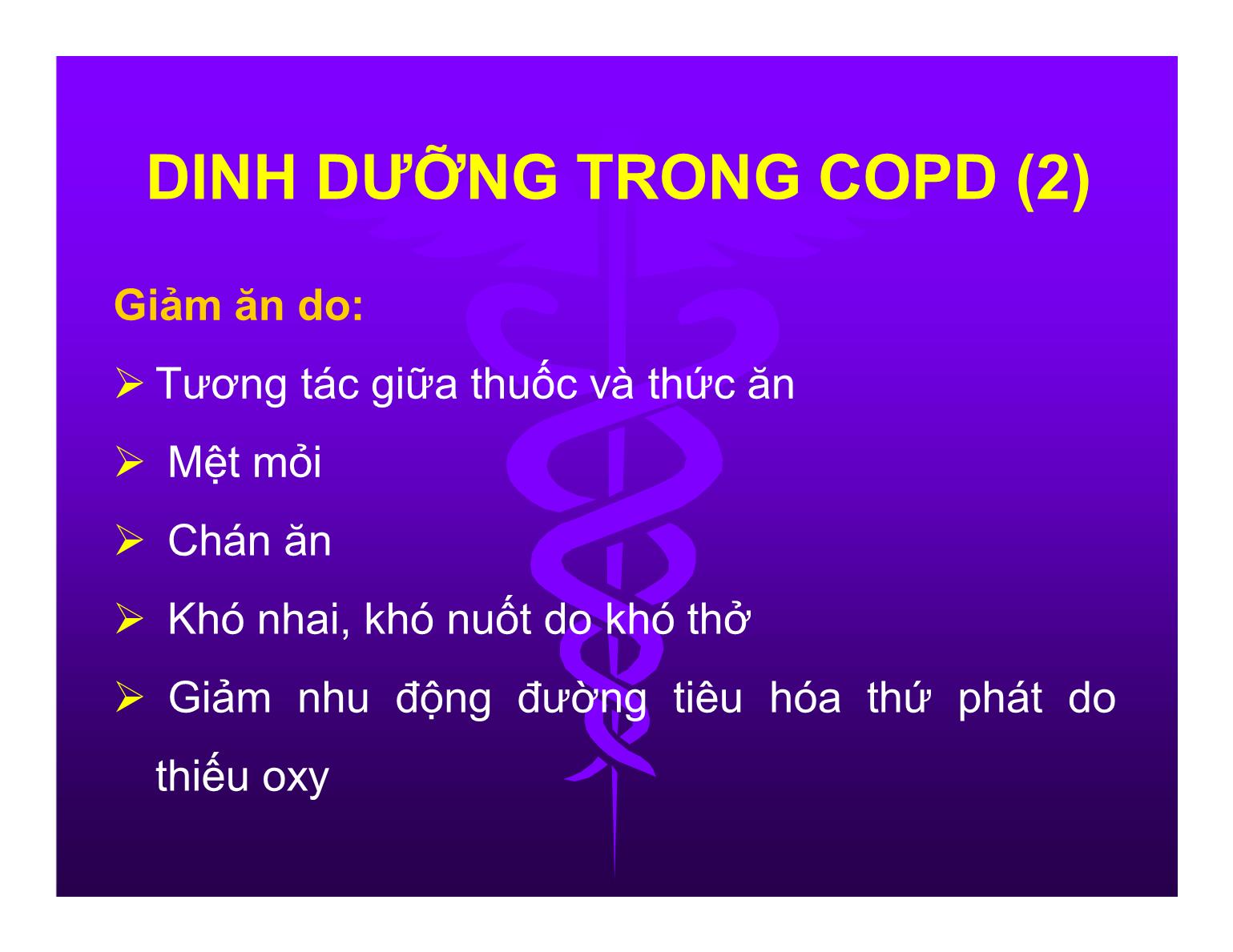 Bài giảng Dinh dưỡng trong BPTNMT trang 10