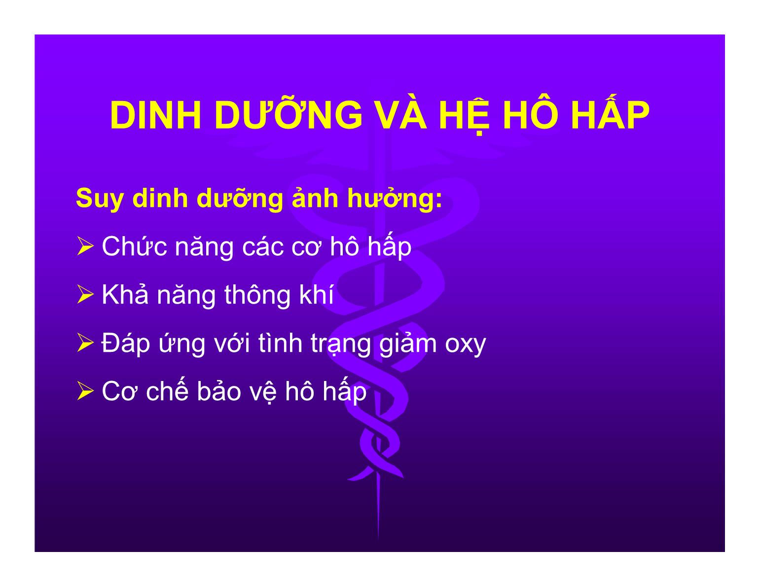 Bài giảng Dinh dưỡng trong BPTNMT trang 2