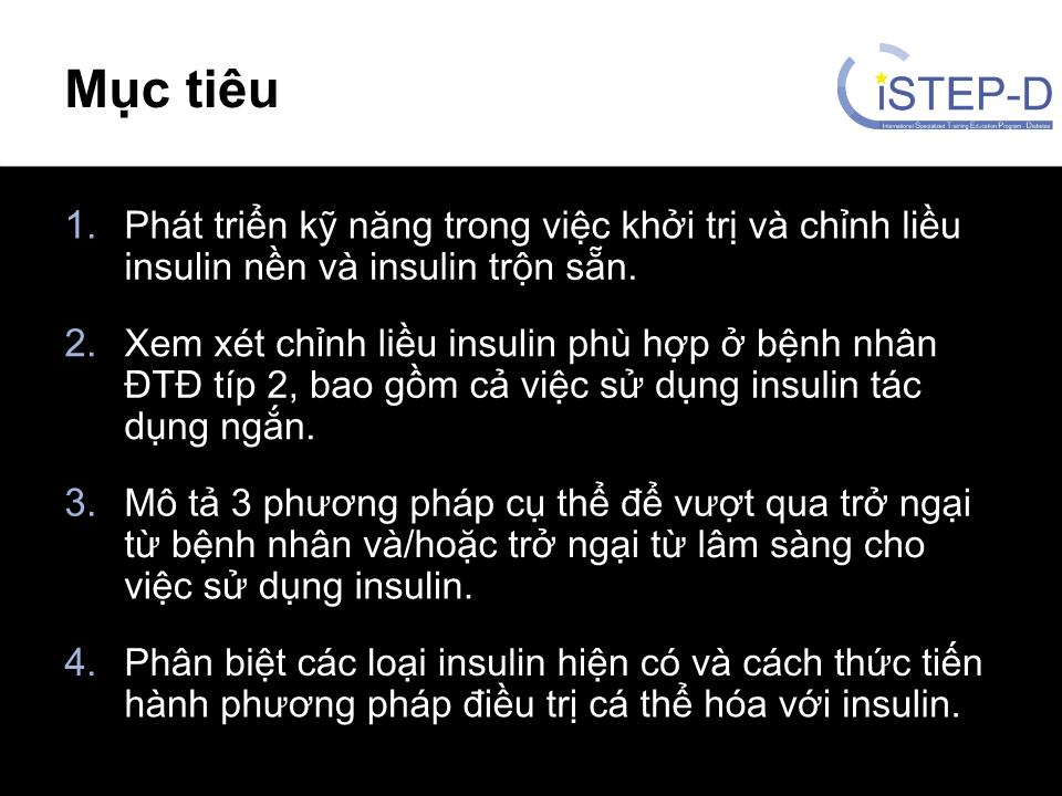 Insulin: Phân loại, khởi trị, chỉnh liều và điều trị tăng cường trang 2