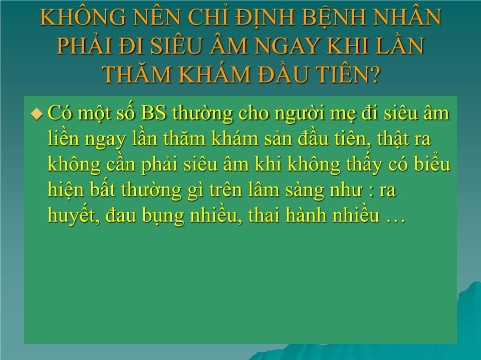 Bài giảng Siêu âm trong sản khoa trang 9