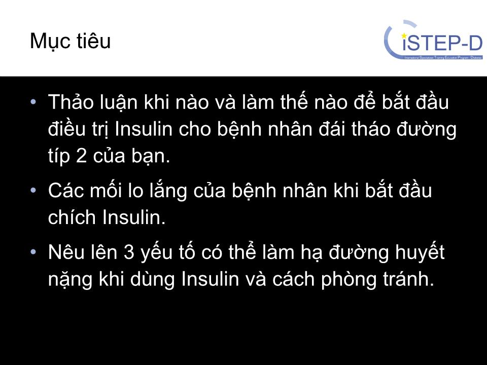 Điều trị ĐTĐ típ 2 phối hợp thuốc viên và insulin trang 2