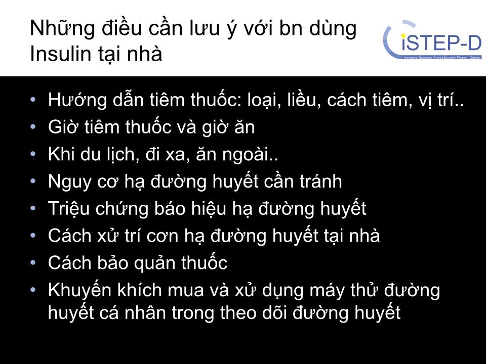 Điều trị ĐTĐ típ 2 phối hợp thuốc viên và insulin trang 6